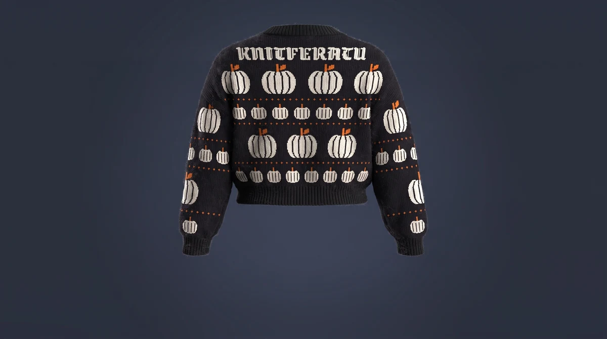 Classic Pumpkin — back view