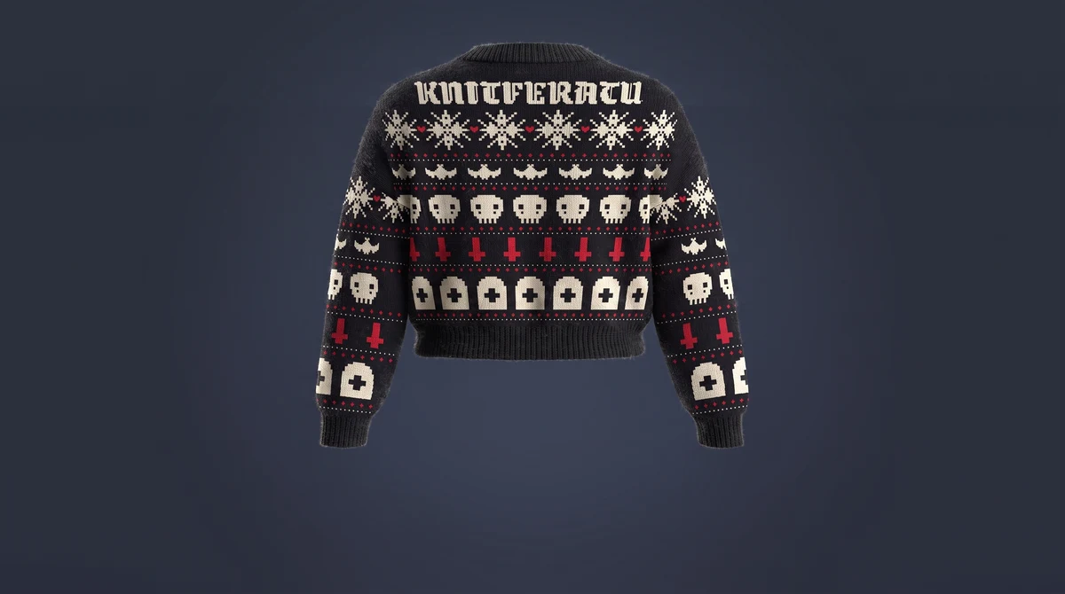 Grave Xmas — back view