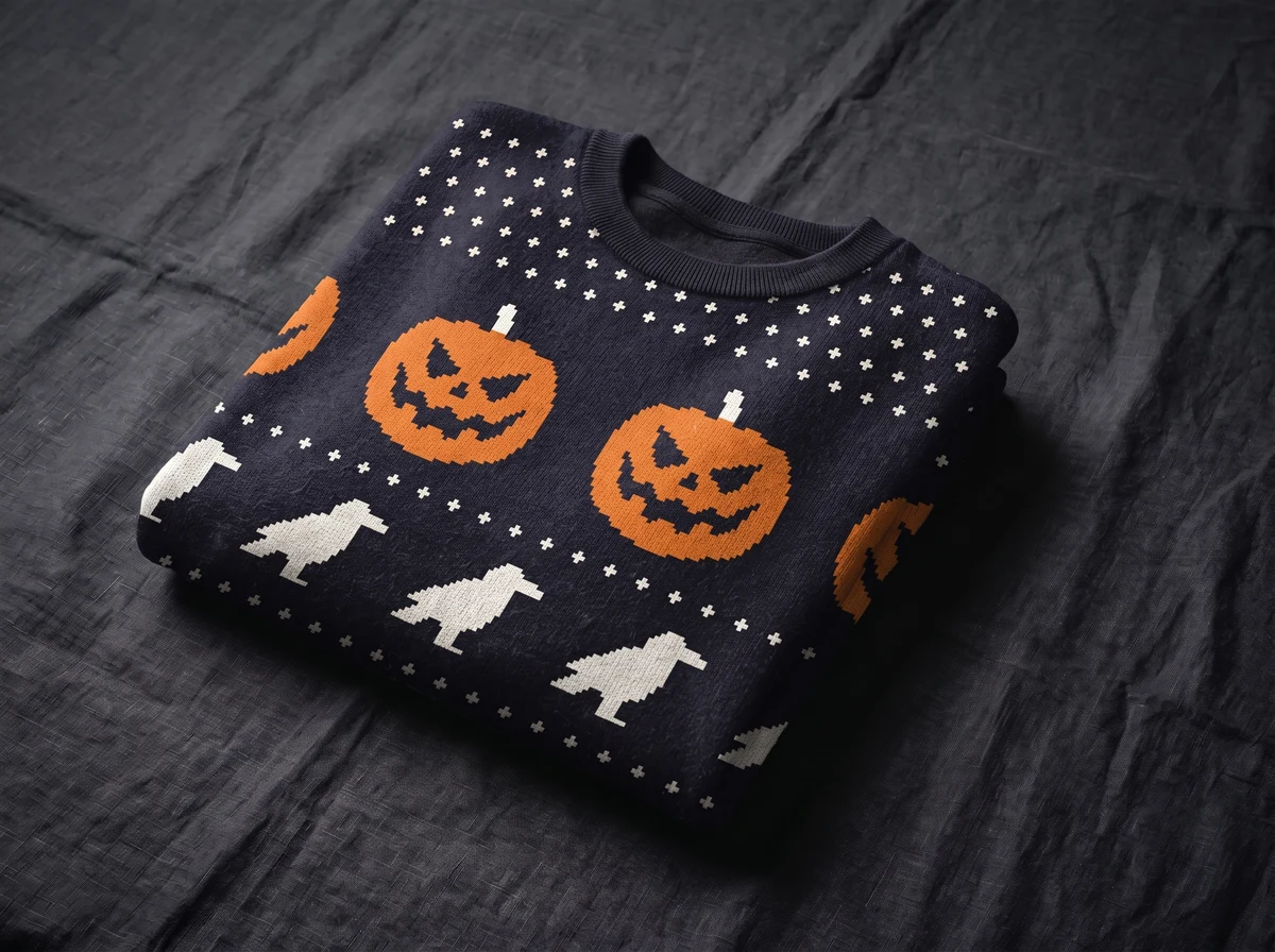 Jack O'Lantern — laid flat