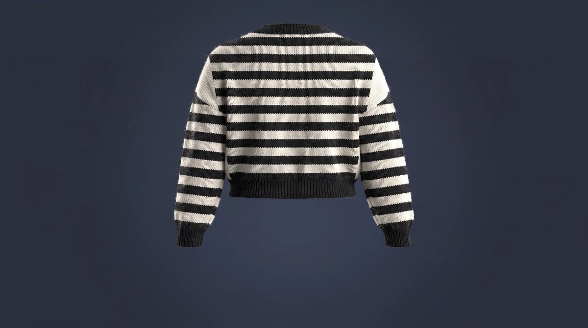 Mourning Stripes — back view