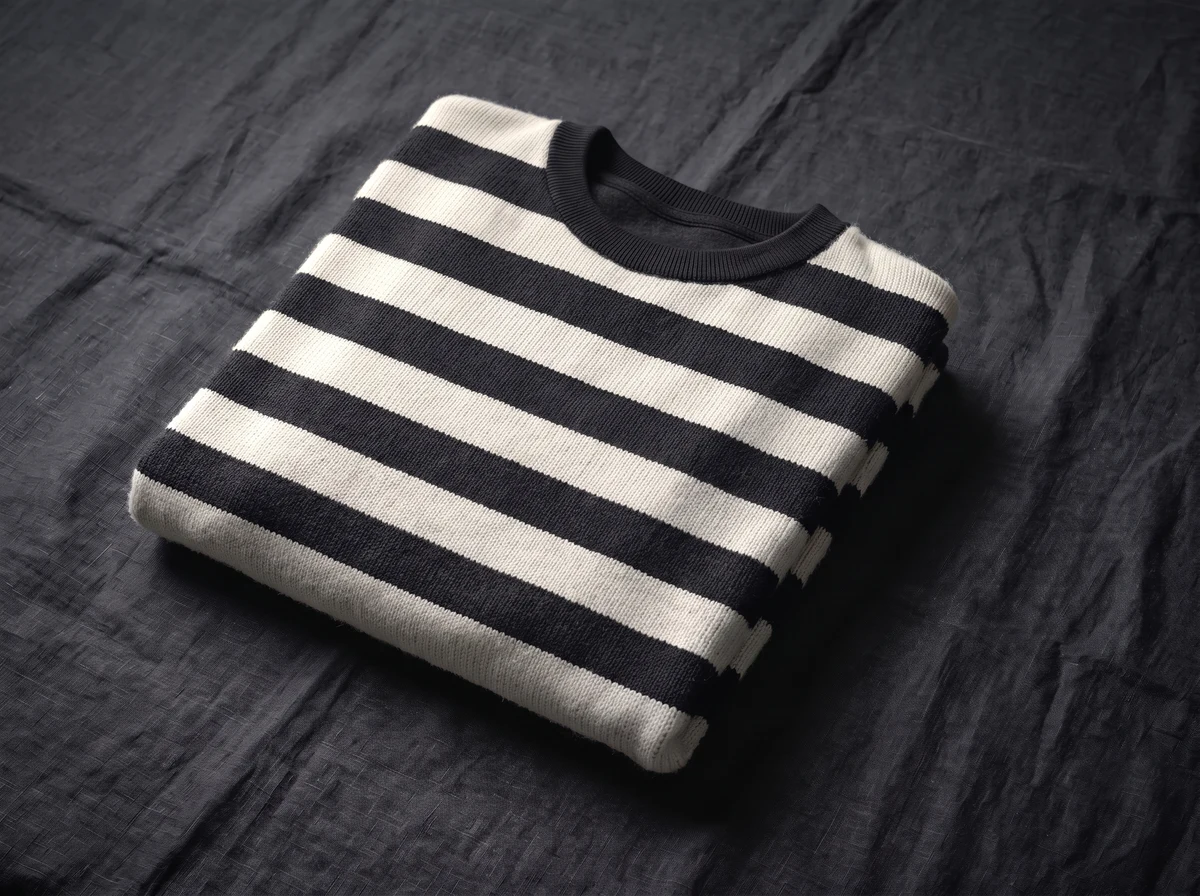 Mourning Stripes — laid flat