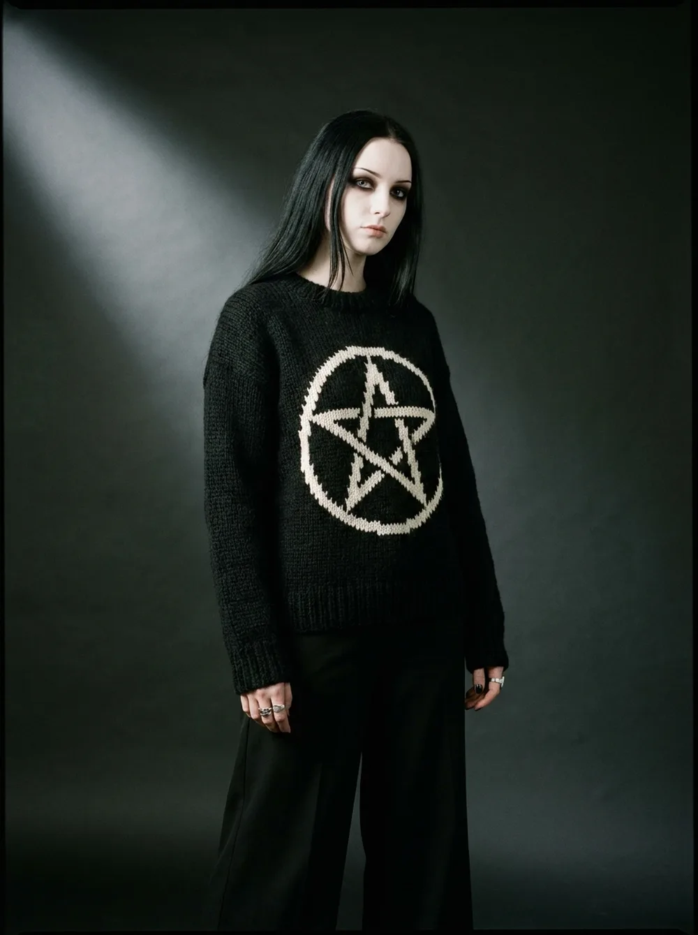 Pentacle Classic worn, from the Knitferatu campaign