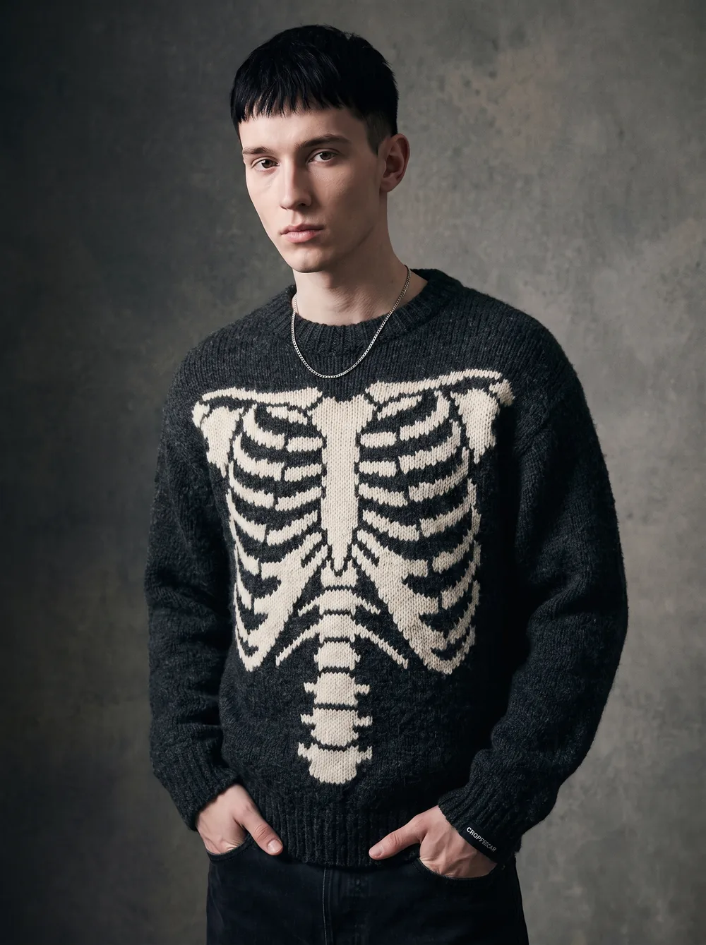 The Ribcage worn, from the Knitferatu campaign