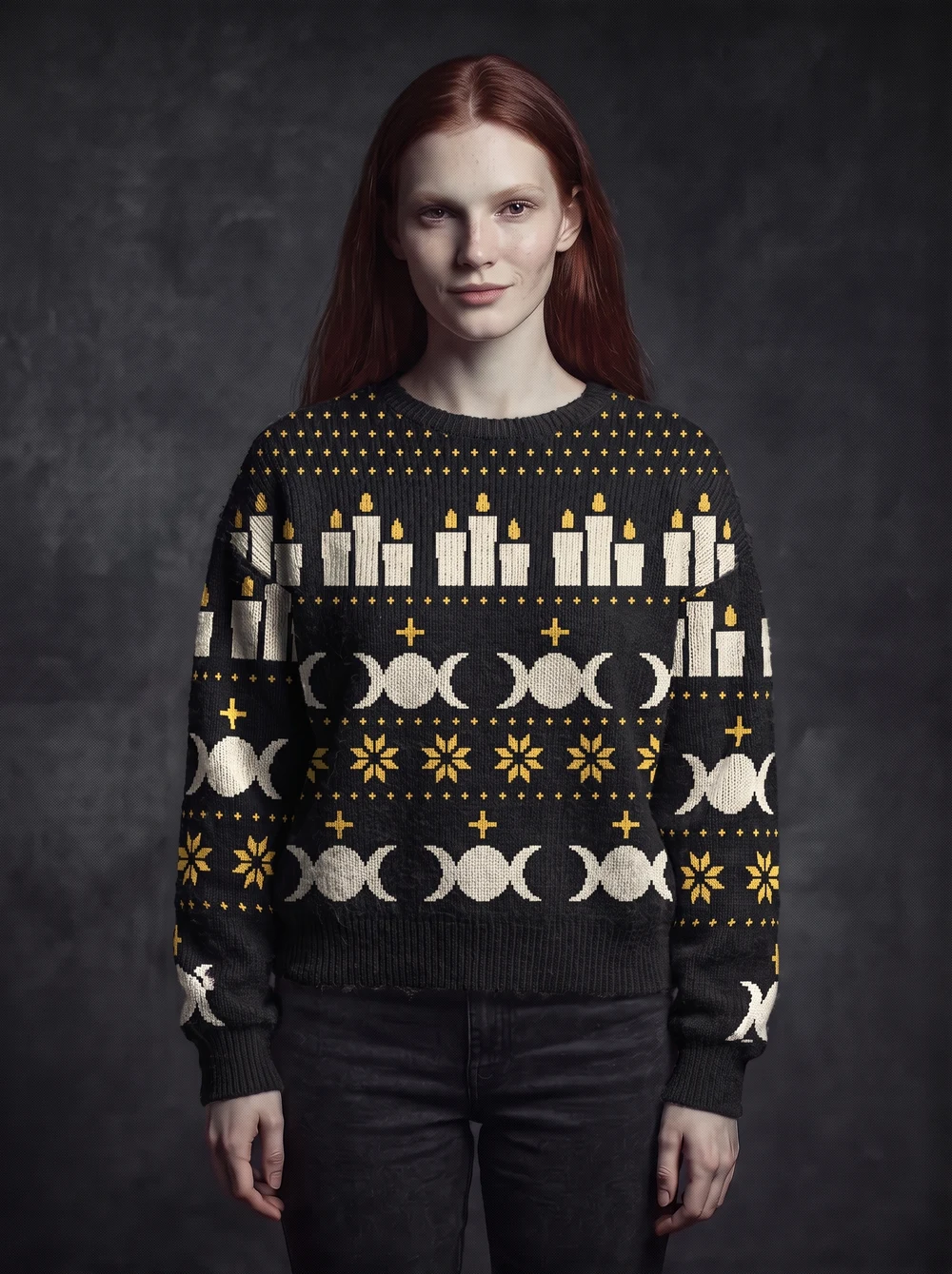 Witchy Solstice — worn, front view
